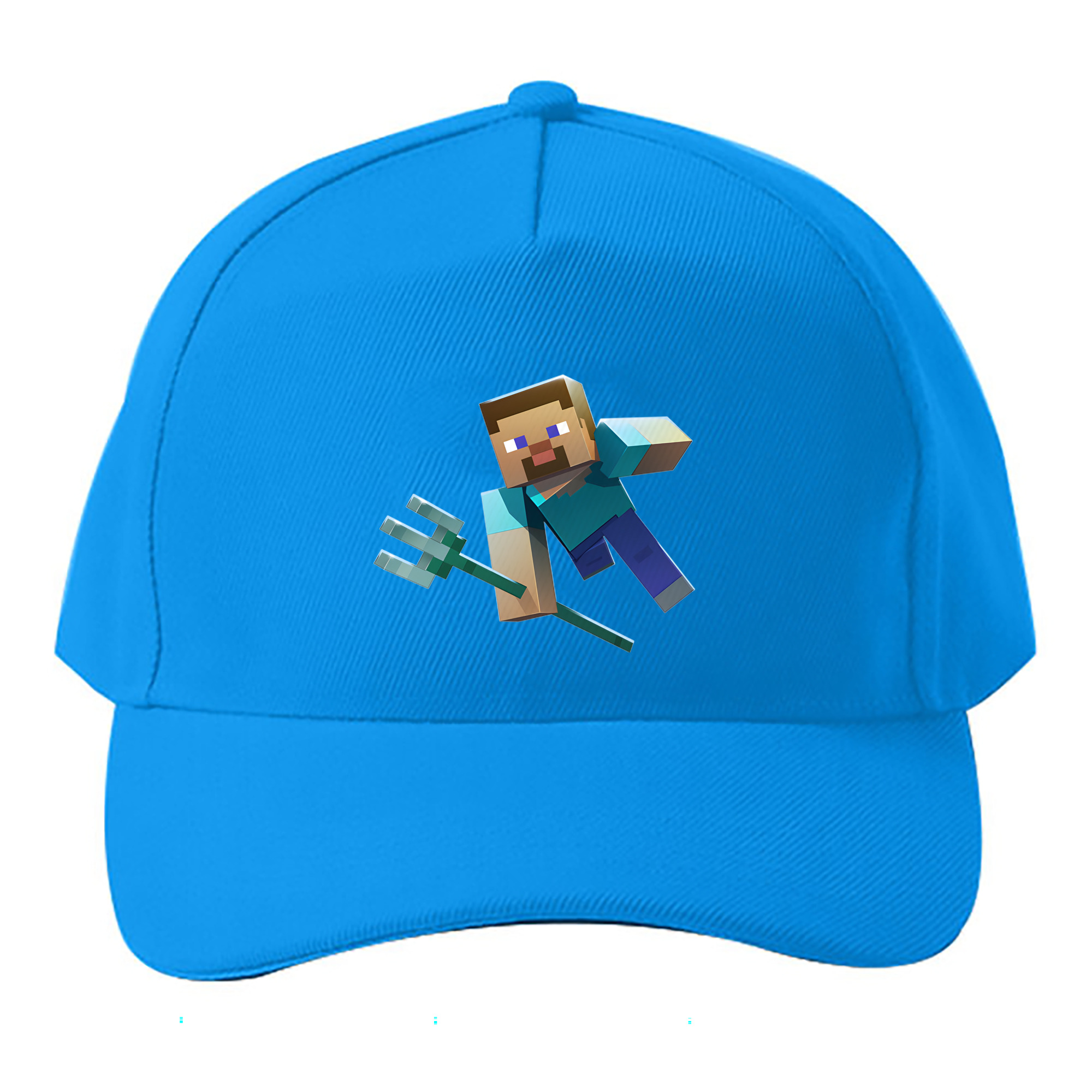 （画像用） マインクラフト ブロックの世界 Minecraft MC Block world ベースボールキャップ 綿100％ 男女兼用 帽子 スポーツ